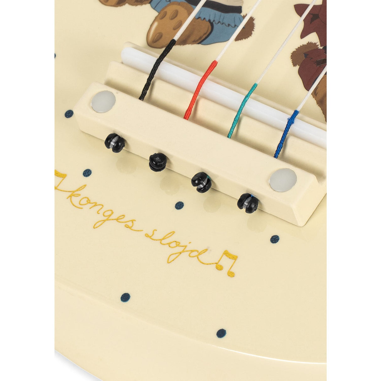 Konges Sløjd Teddy Bear Ukulele Glossy