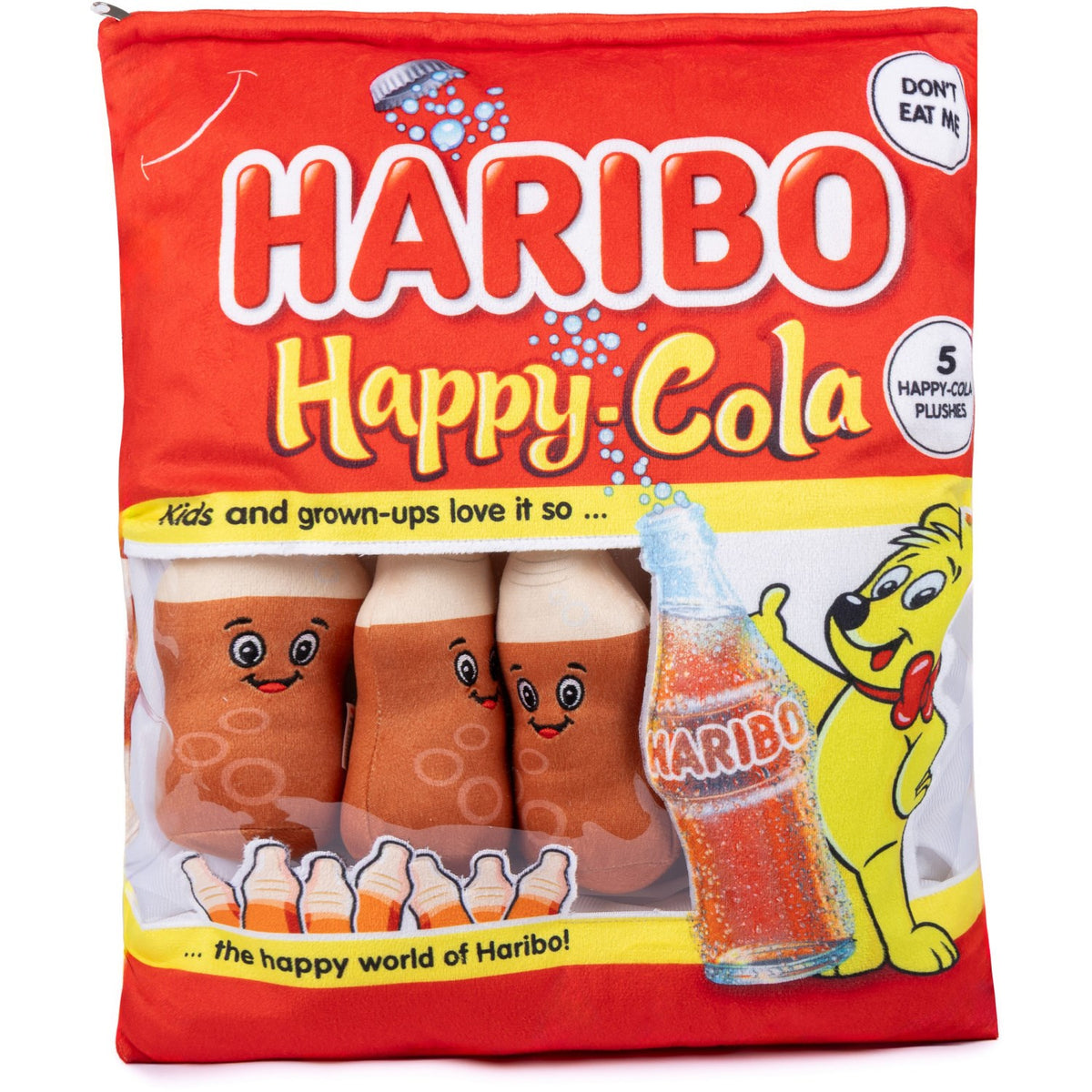 Haribo Plys Snack Väska Cola Bottles