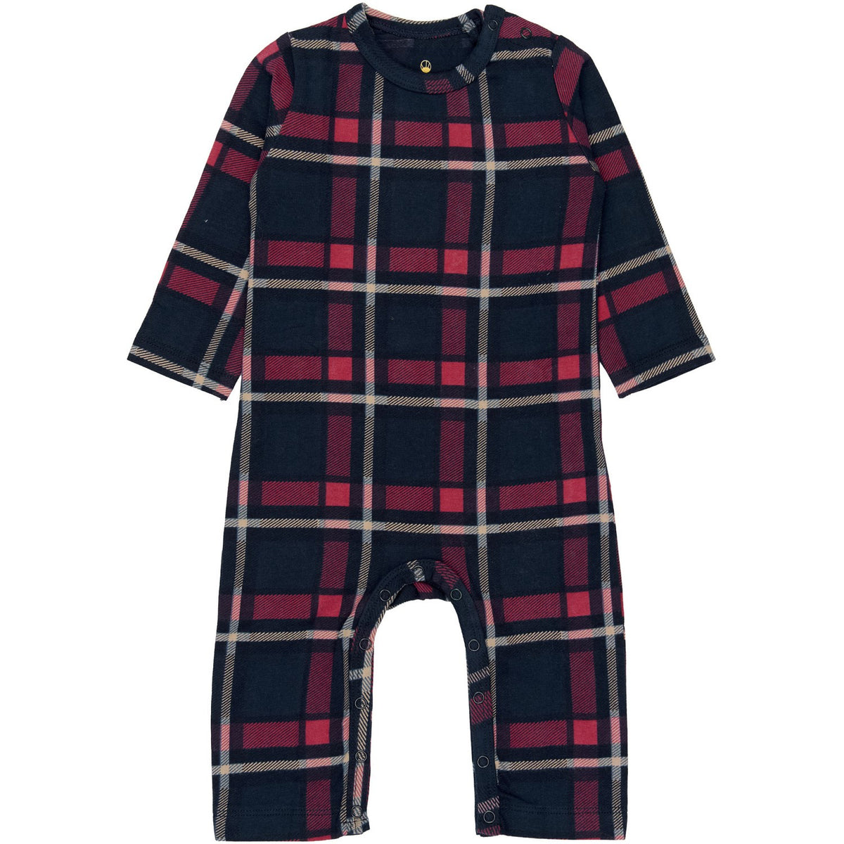 THE NEW Siblings Navy Blazer Check Tnsbholiday Tartan L_S Byxdress