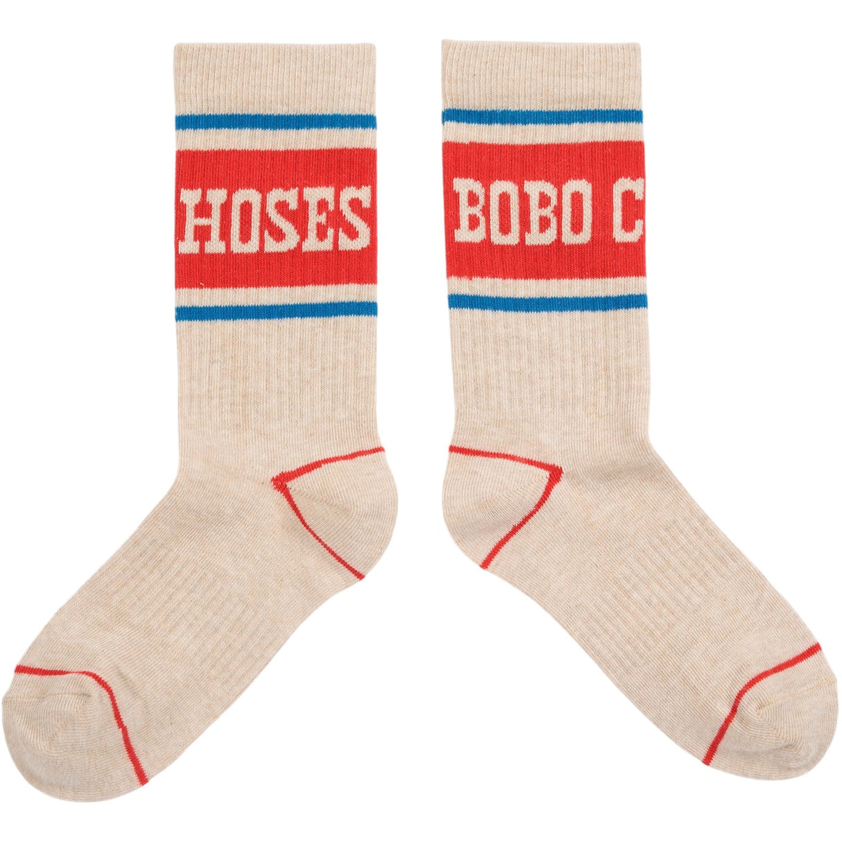 Bobo Choses Beige Bobo Choses Pop Long Strumpor