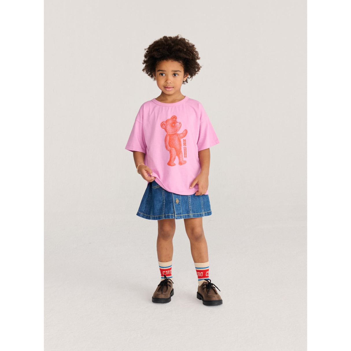 Bobo Choses Beige Bobo Choses Pop Long Strumpor