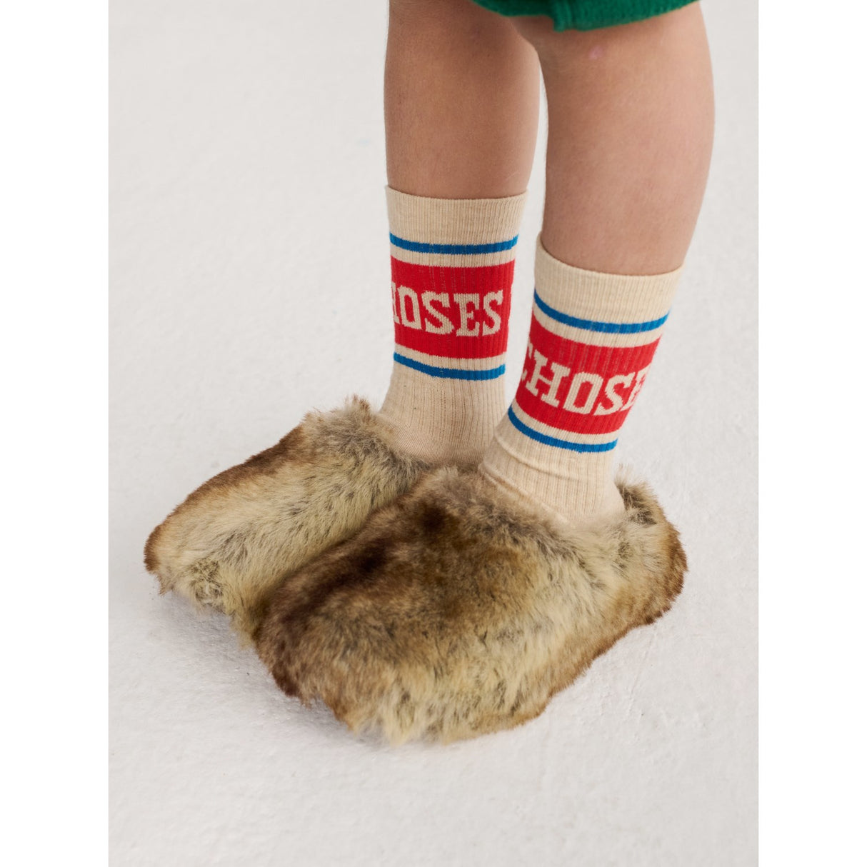 Bobo Choses Beige Bobo Choses Pop Long Strumpor