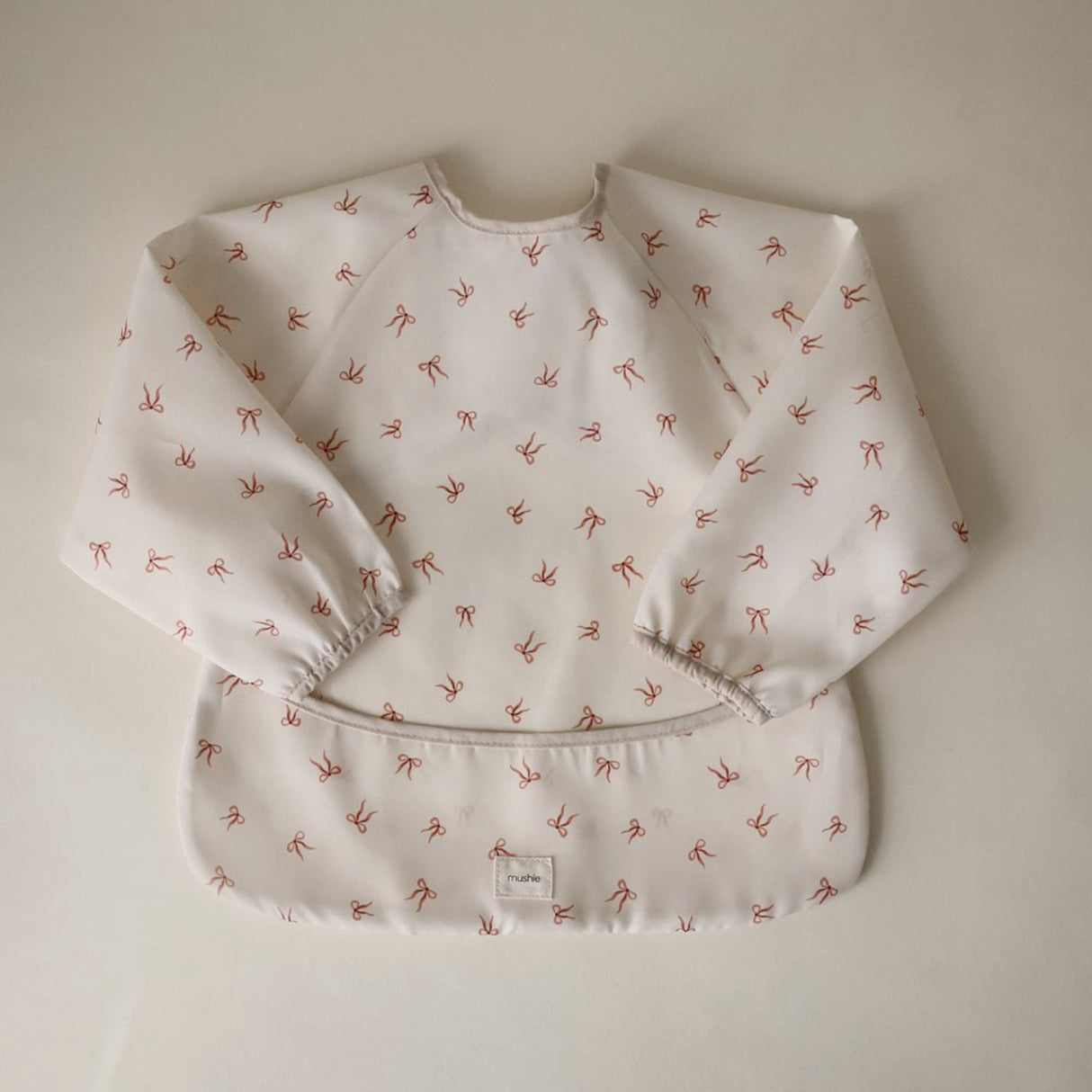 Mushie Bows Mushie Long Sleeve Haklapp - Bows