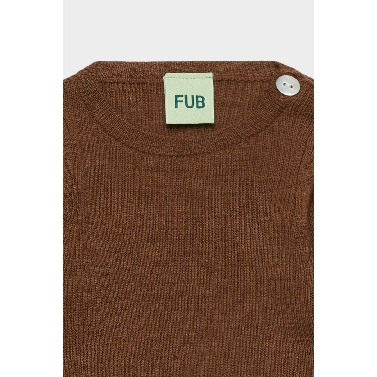 FUB Hazel Melange Baby Rib Blus
