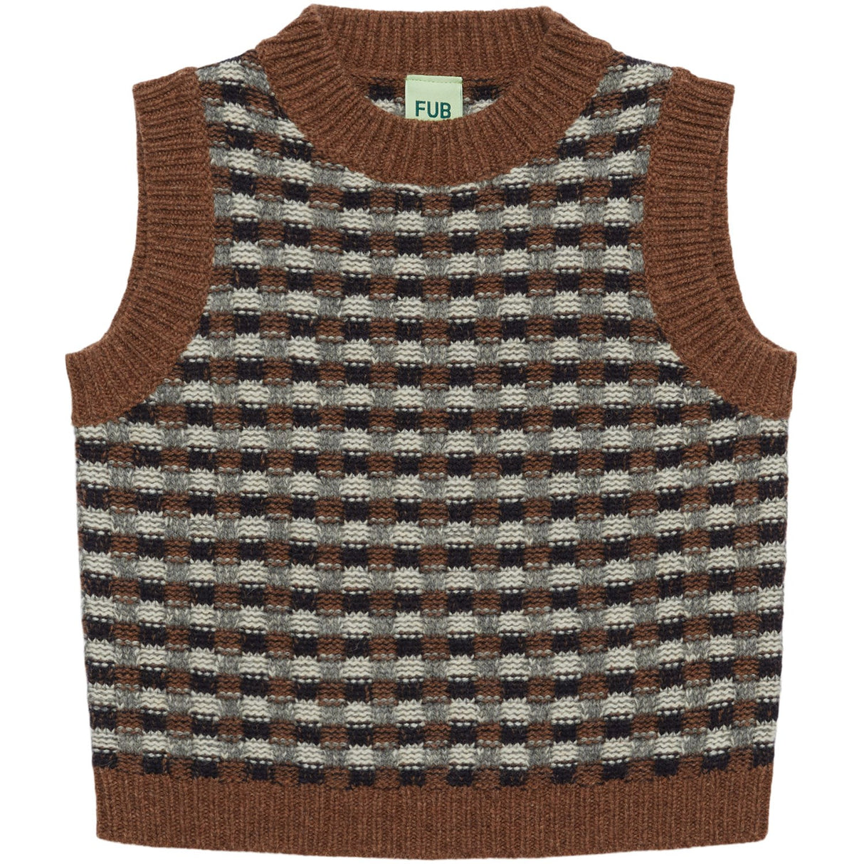 FUB Hazel Melange Lambswool Väst