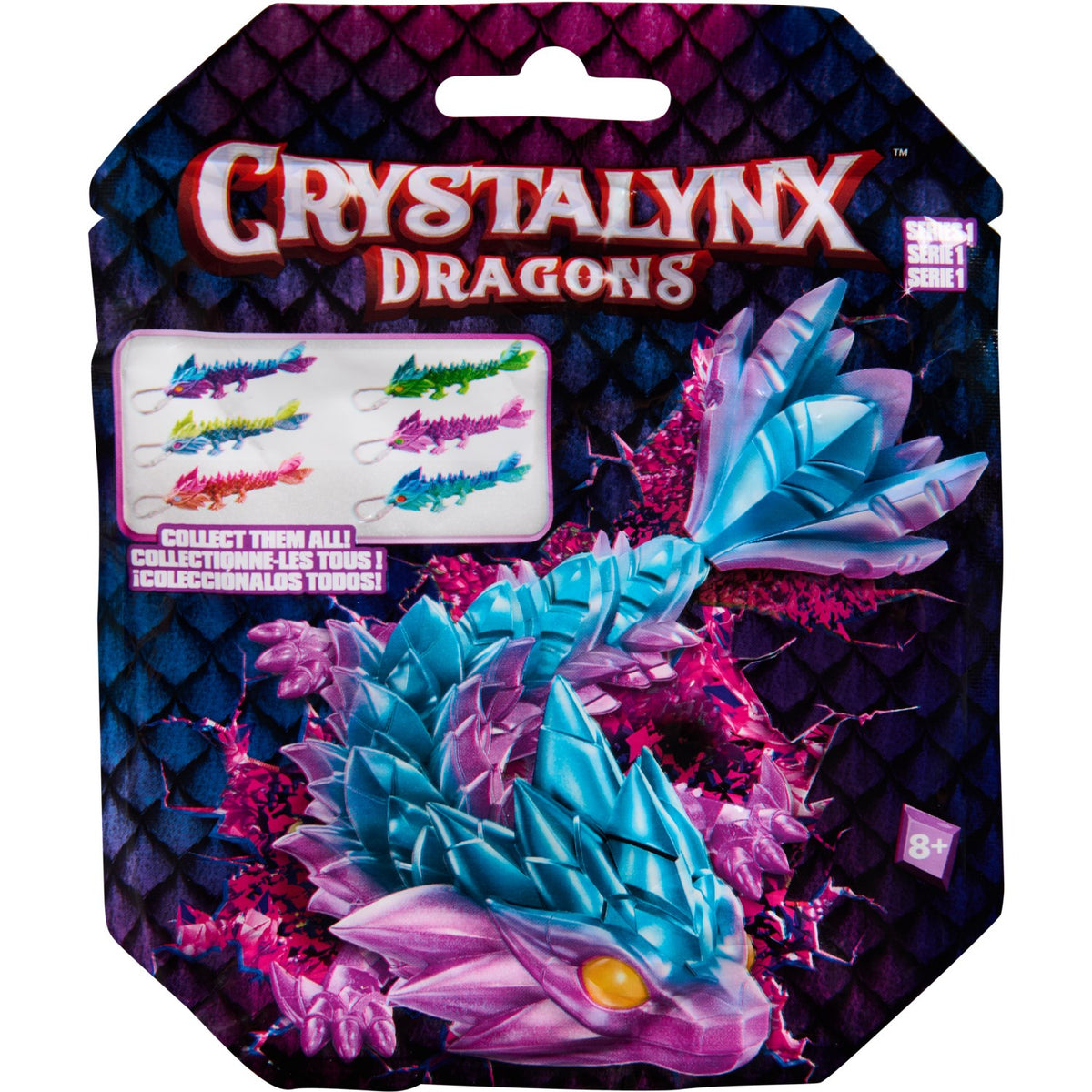 CrystaLynx Drage Keepers Assorteret I CDU