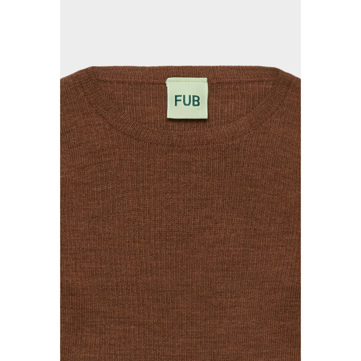 FUB Hazel Melange Rib Blus