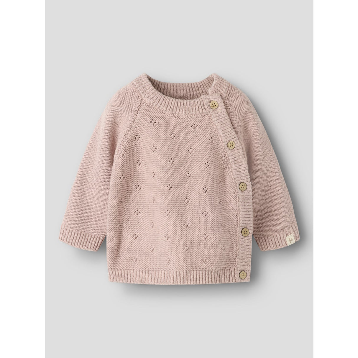Lil'Atelier Adobe Rose Nbnlaguna Ls Omlott Stickad Lil