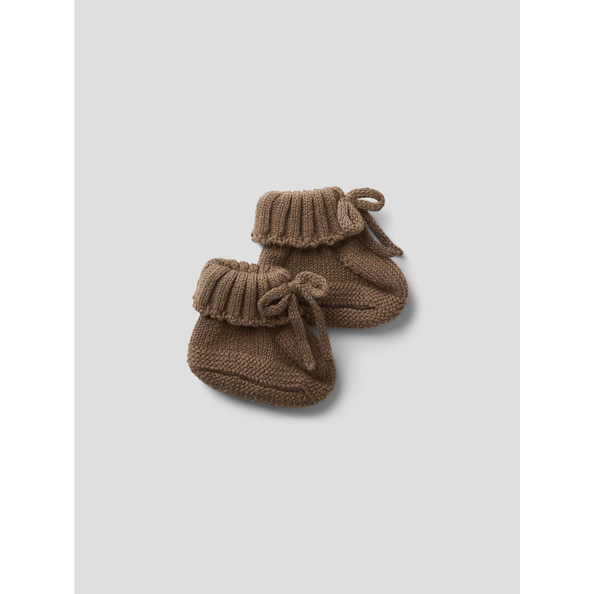 Lil'Atelier Teak Nbnlaguna Stickad Tossor Lil