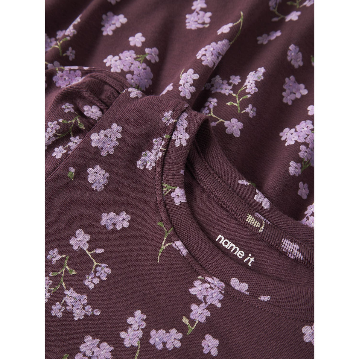 Name It Catawba Grape Nmfraffi Ls Xsl Klänning