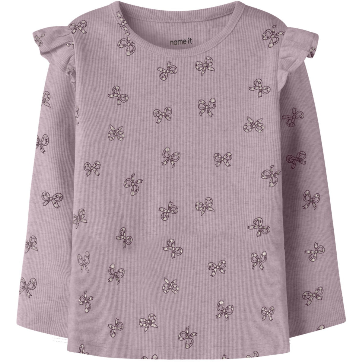 Name It Mauve Shadows Nmfrulies Ls Topp