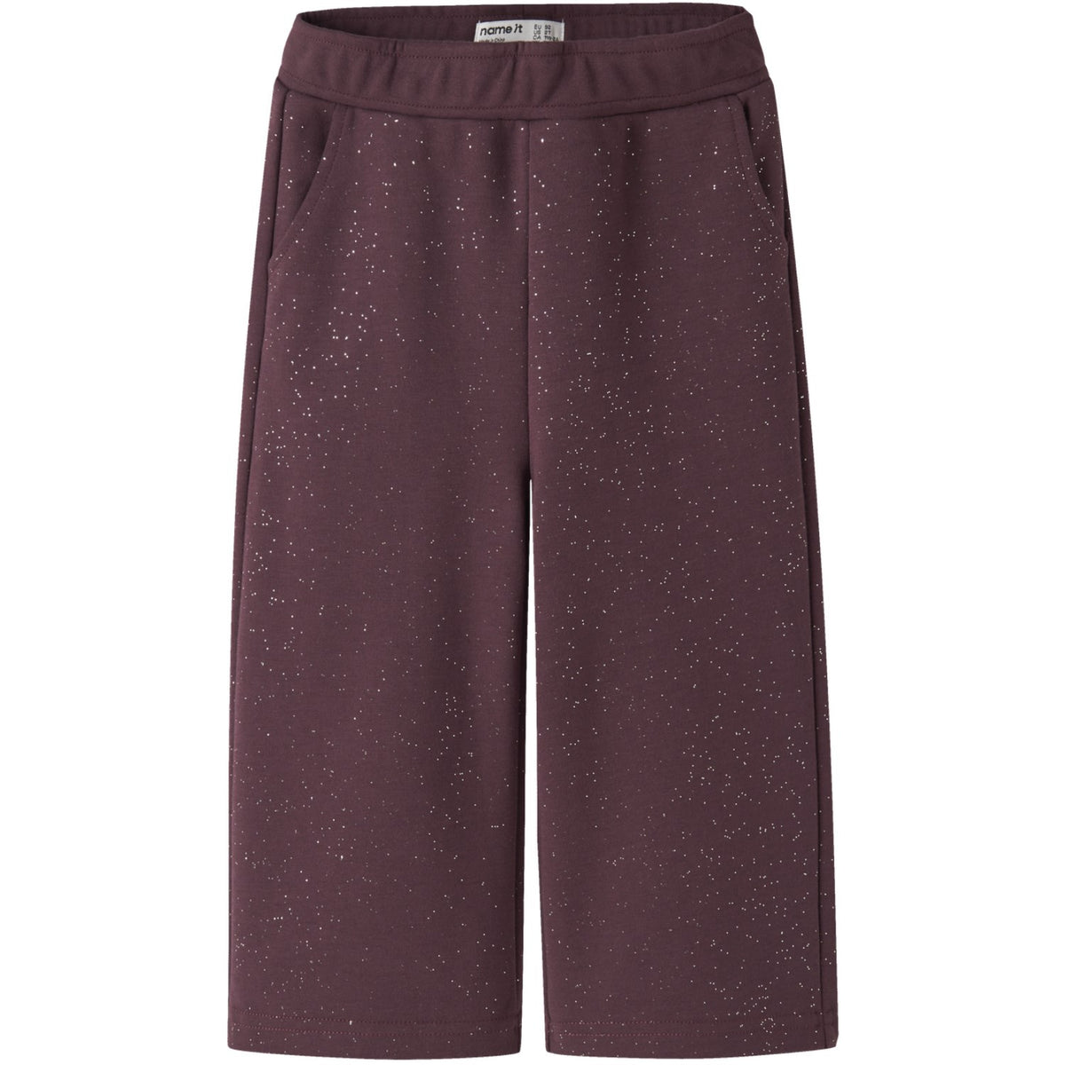 Name It Catawba Grape Nmfrilono Wide Sweat Byxor