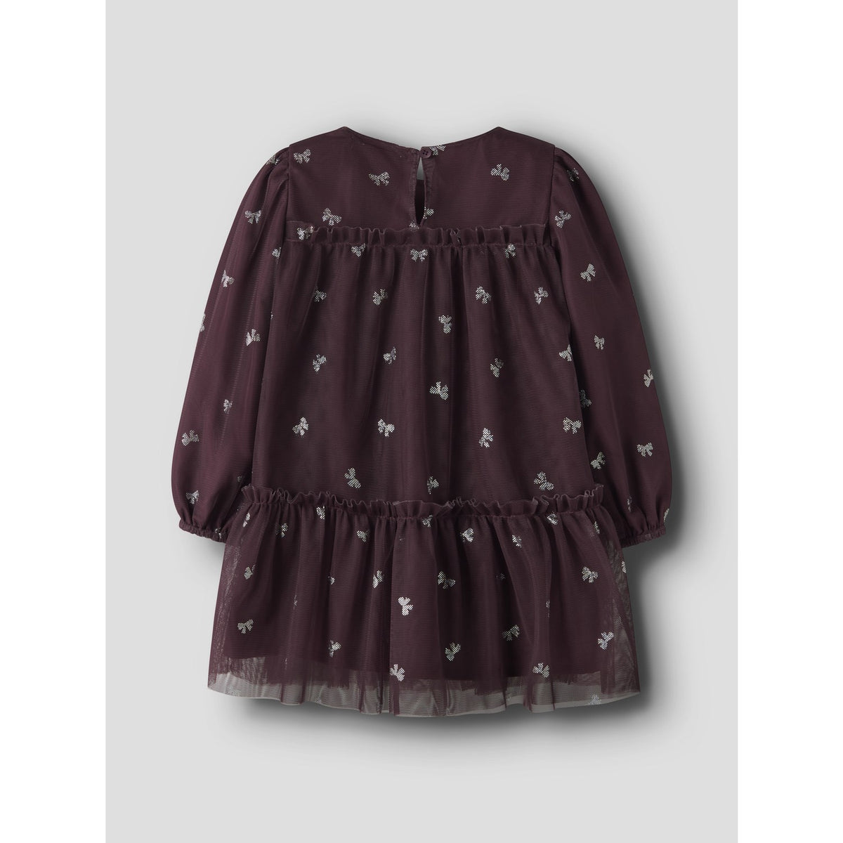 Name It Catawba Grape Nmframni Ls Klänning