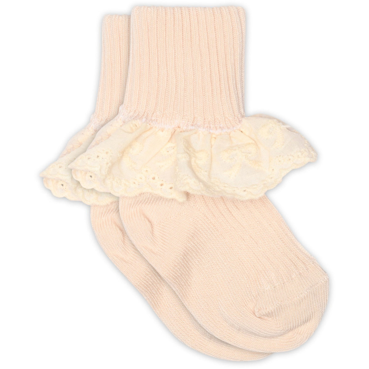 Mp Danmark Pink Champagne Dorthea Strumpor Lace