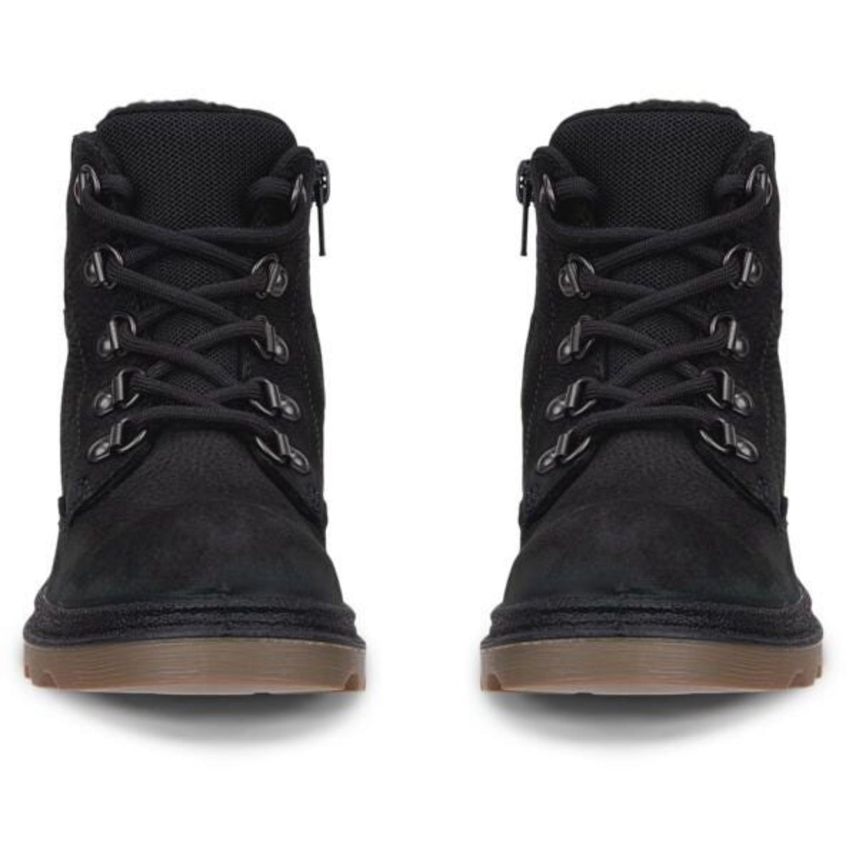 Ecco Black Grainer K Lace Up Stövlar