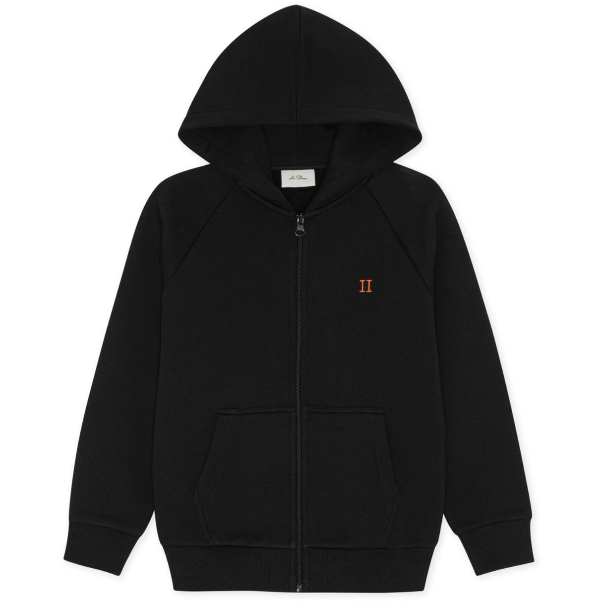 Les Deux Kids Black Core Contrast Dragkedja Hoodies Kids