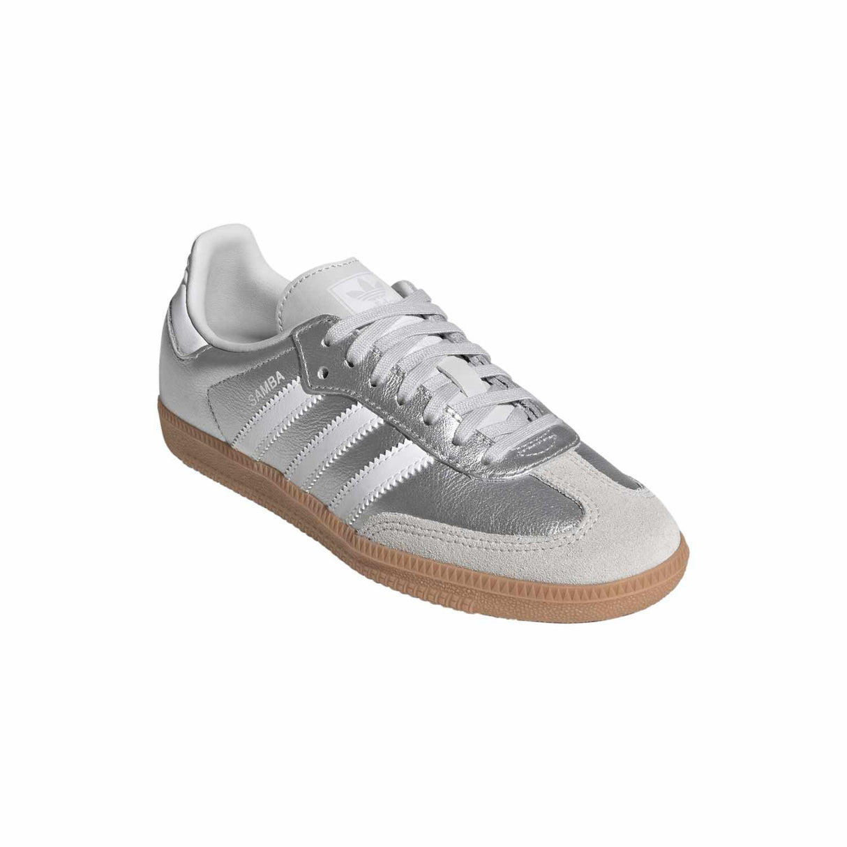 adidas Originals Silver Met. Ftwr White Gum 2 Samba Og J Sneakers