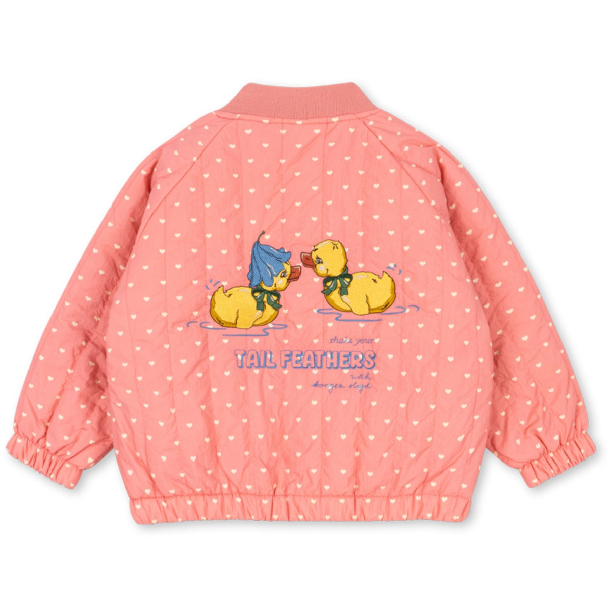 Konges Sløjd Coeur Feathers Juno Duckling Printed Bomber Jacka