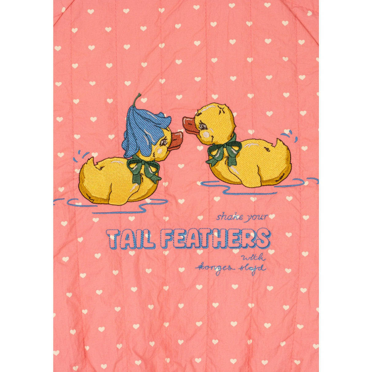 Konges Sløjd Coeur Feathers Juno Duckling Printed Bomber Jacka