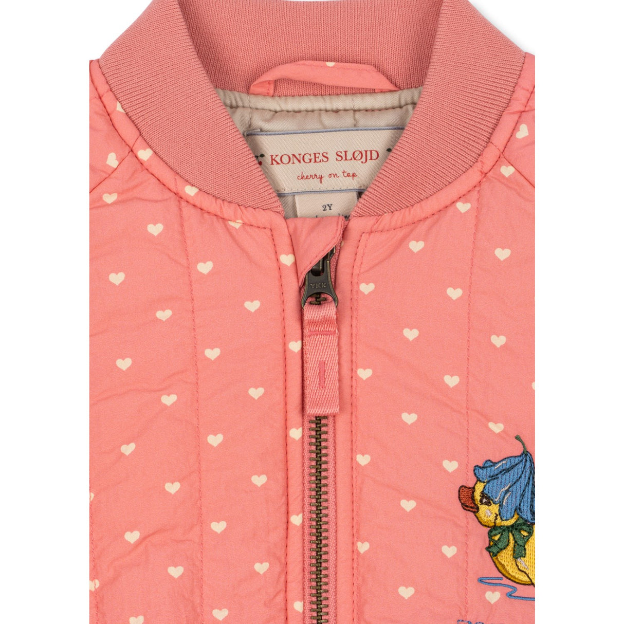 Konges Sløjd Coeur Feathers Juno Duckling Printed Bomber Jacka