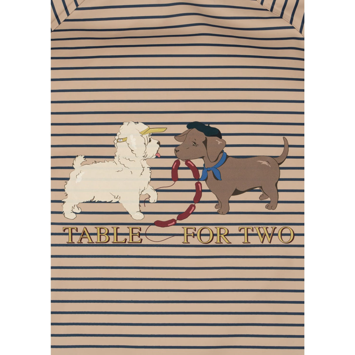 Konges Sløjd Stripe La Mer Rainy Palme Dog Sett