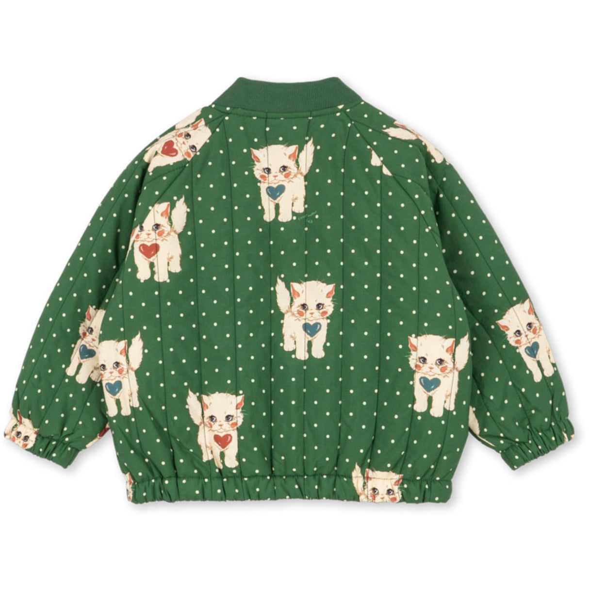 Konges Sløjd Dot Miao Verde Juno Printed Bomber Jacka