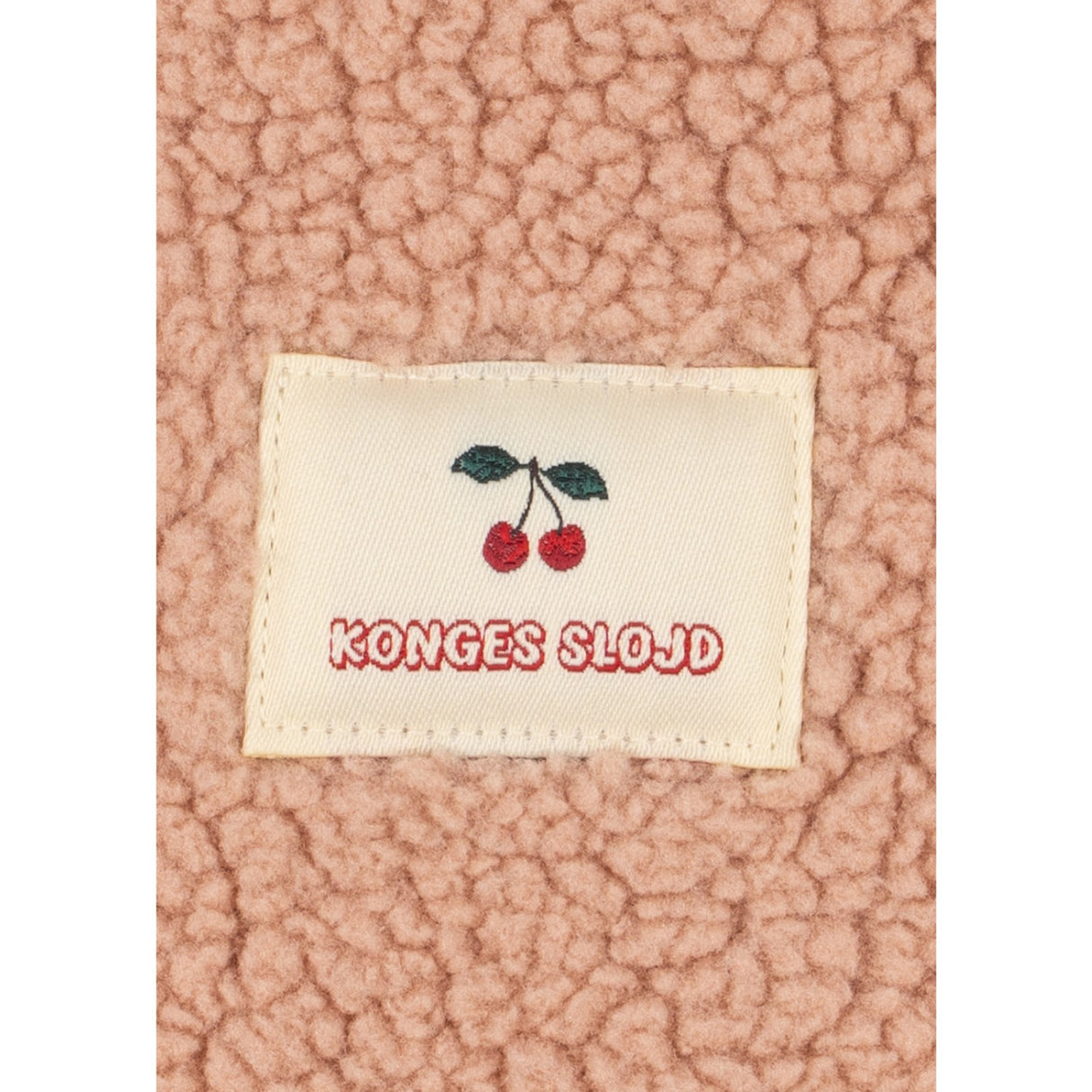 Konges Sløjd Ma Grande Cerise Blush Jody Nallebjörn Jacka Grs