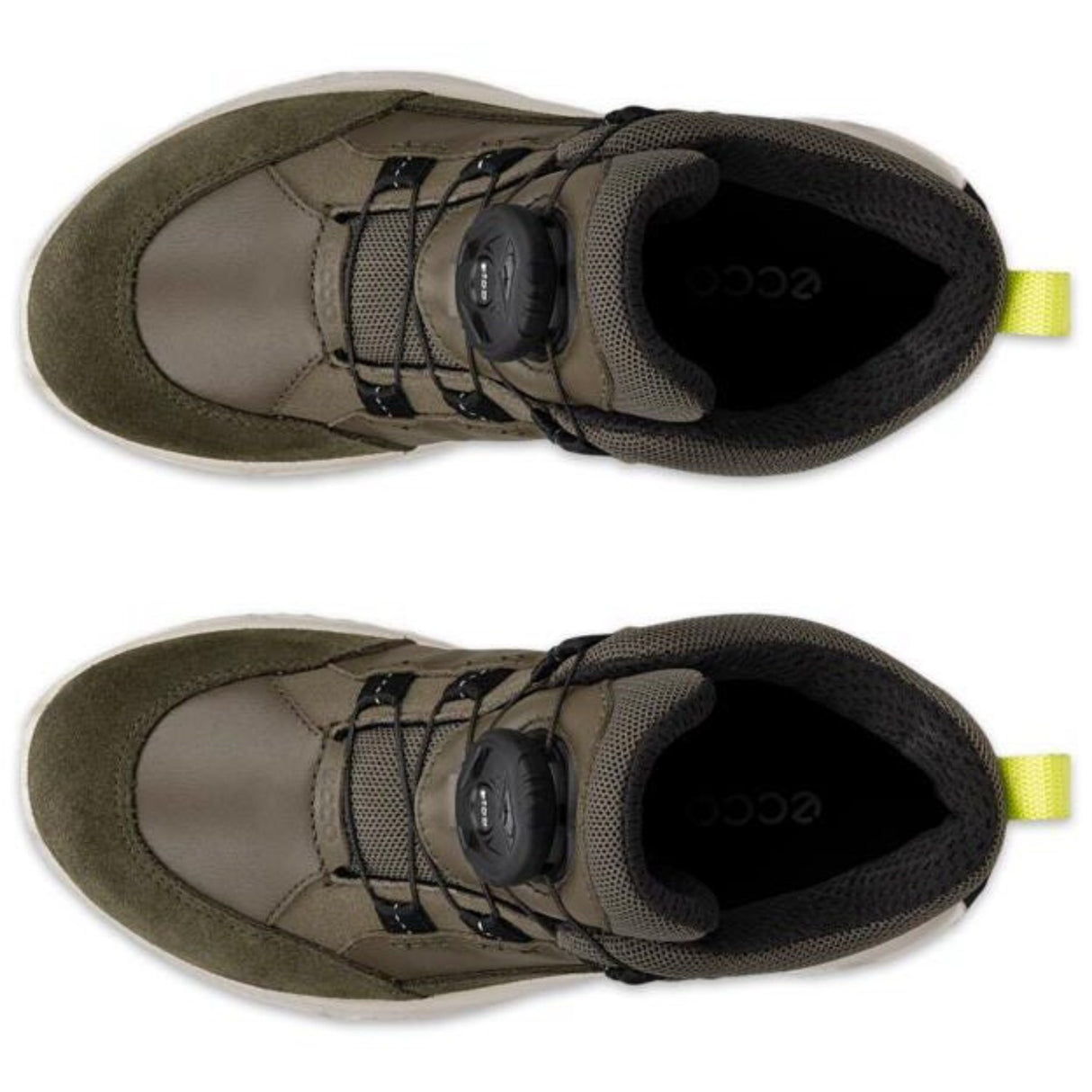Ecco Tarmac/Lime Punch Receptor Xp K Atop Stövlar