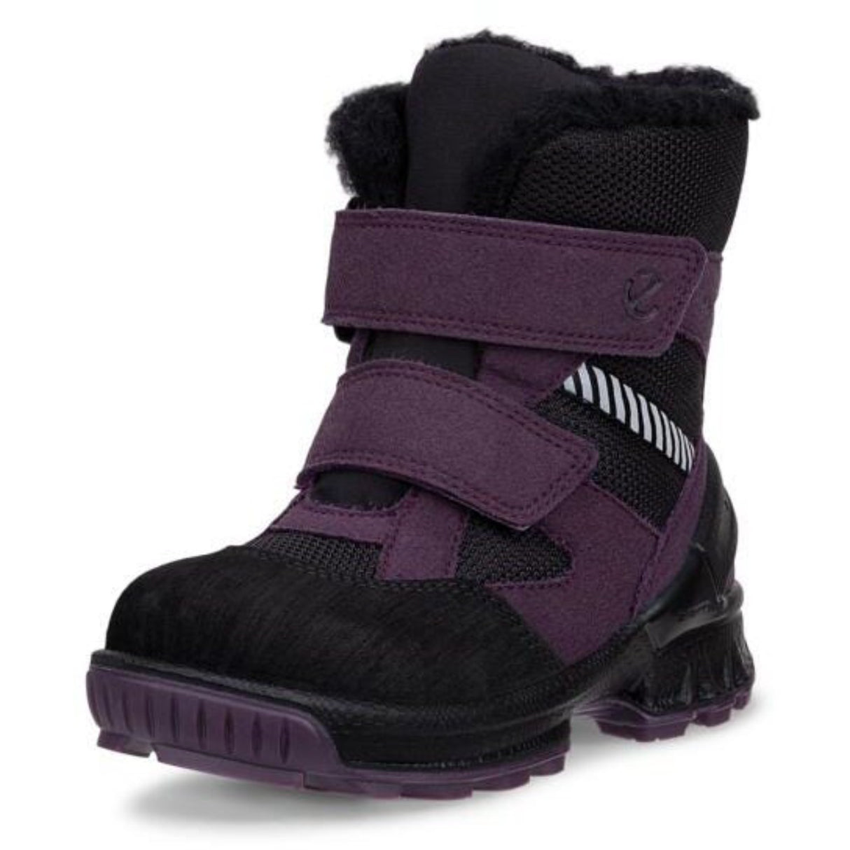 Ecco Black/Mauve/Black Biom Hike I Højt Stövlar 2X