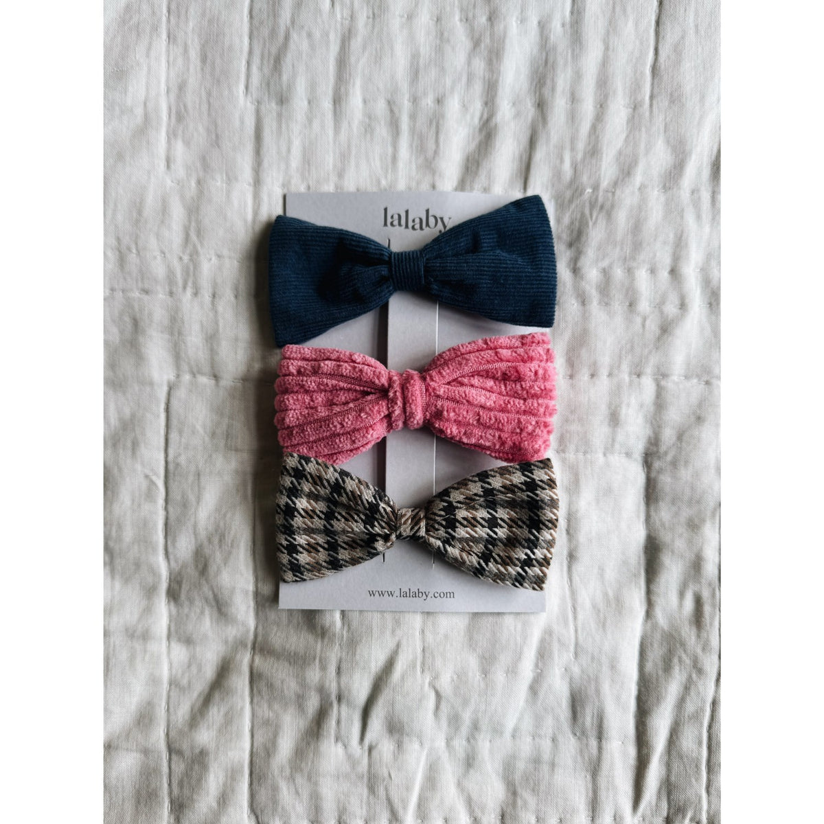 Lalaby Flamingo Mix Hair Rosett 3 Pack