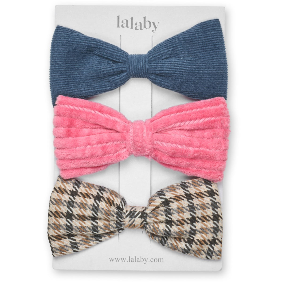 Lalaby Flamingo Mix Hair Rosett 3 Pack