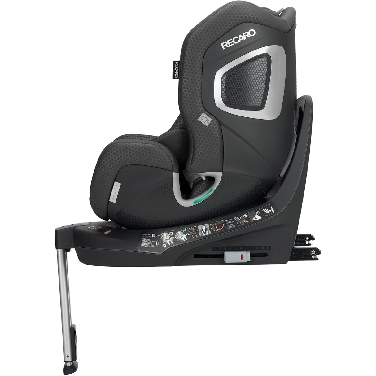 RECARO Fresh Black Xenon 1 Bil Plats