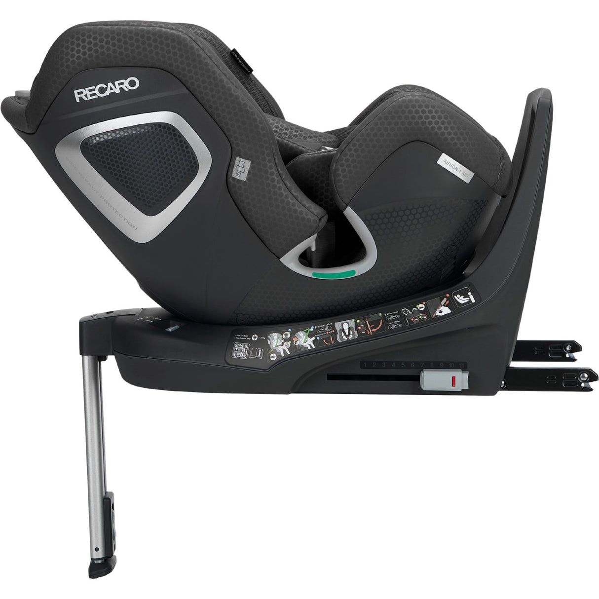 RECARO Fresh Black Xenon 1 Bil Plats