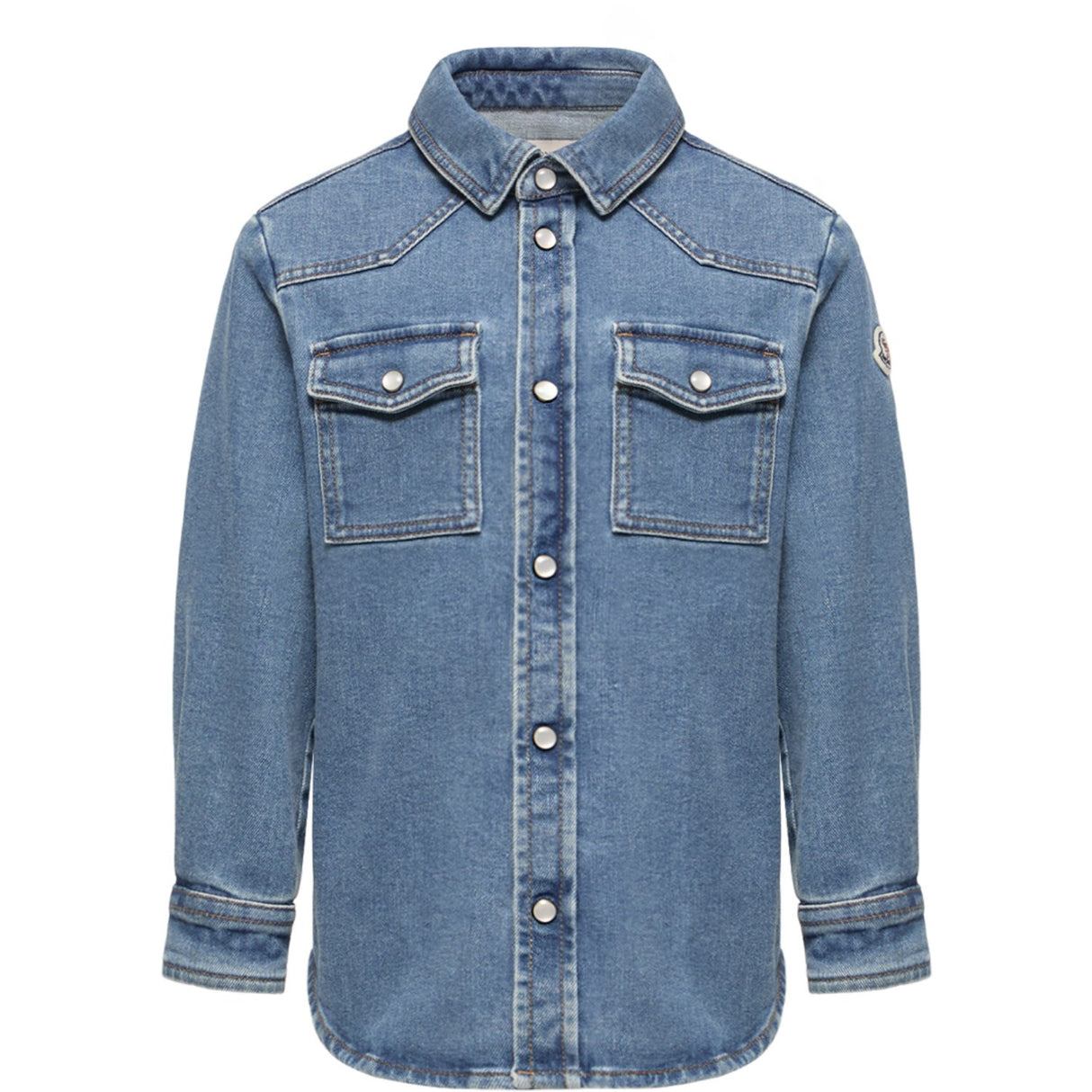 Moncler Blue Skjorta