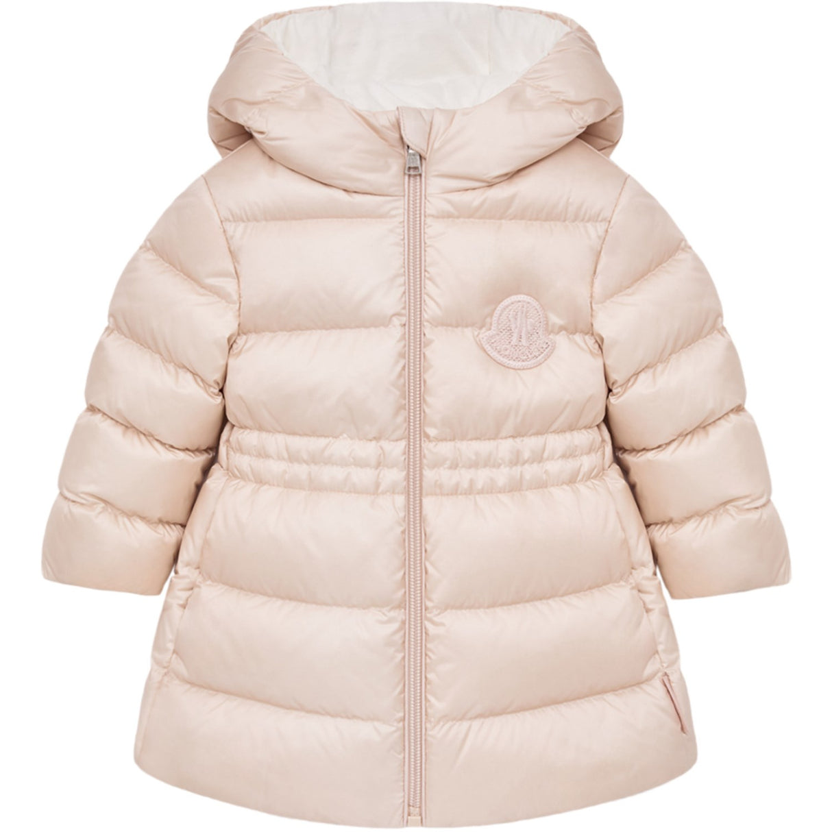 Moncler Light Pink Ylenia Long Parka Jacka