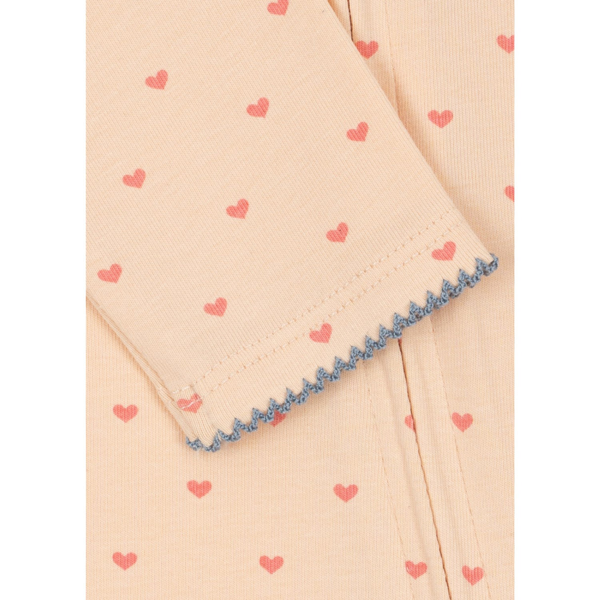 Konges Sløjd Teddy Coeur Basic Zip Onesie Gots