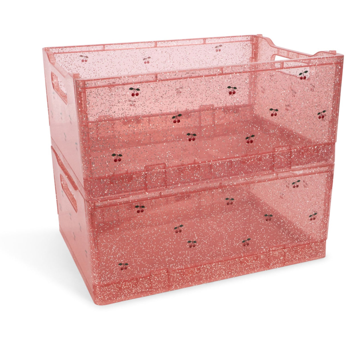 Konges Sløjd Sparkling Blush 2 Pack Glitter Förvaring Box
