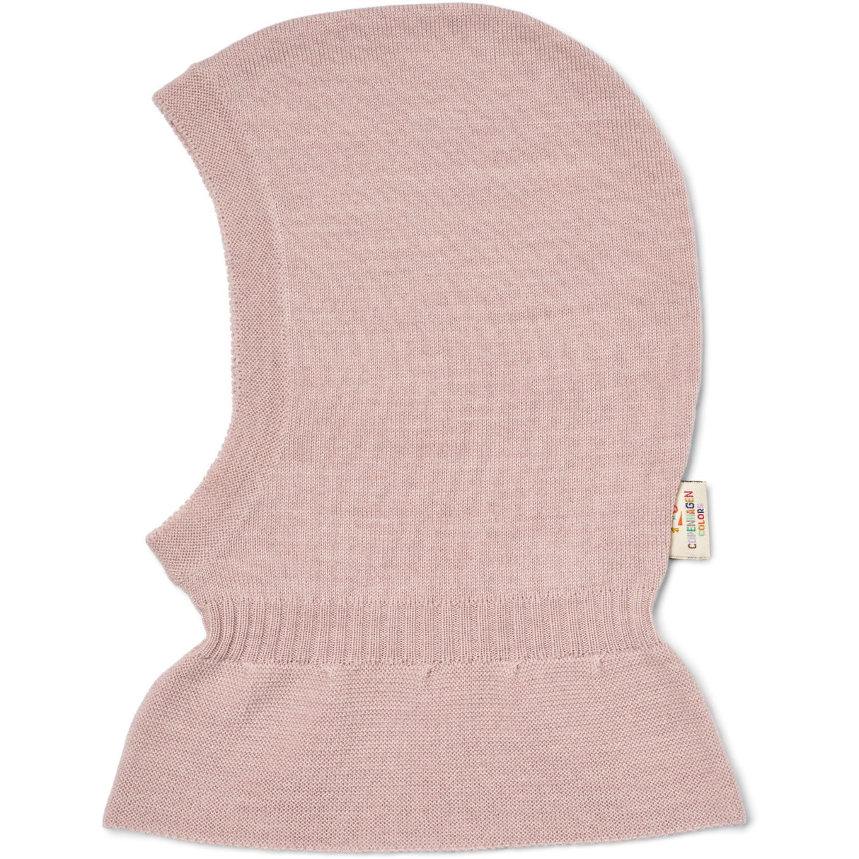 COPENHAGEN COLORS Violet Ice Lt. Stickad Merino Elefanthatt Med Frill