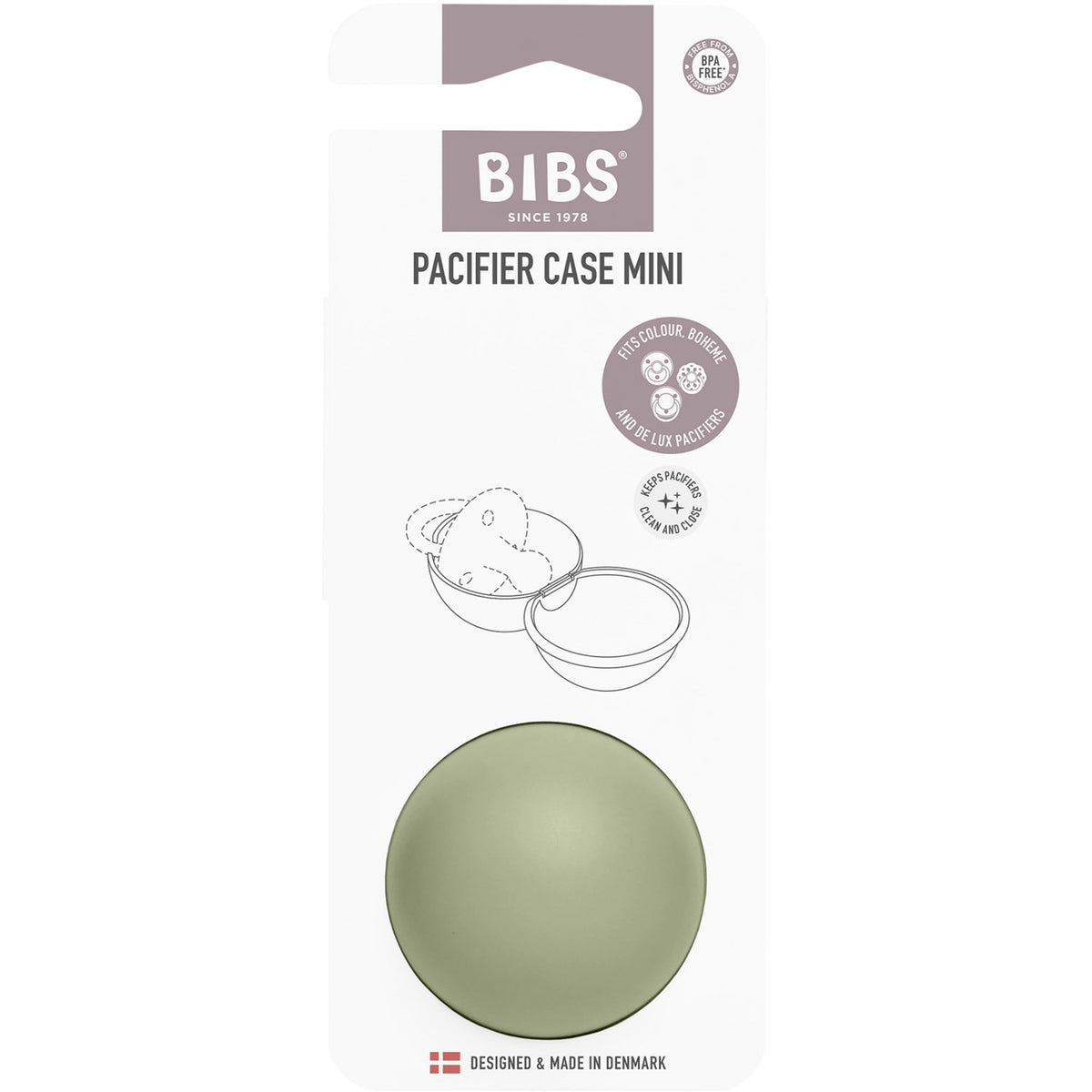 Bibs Sage Napp Case Mini