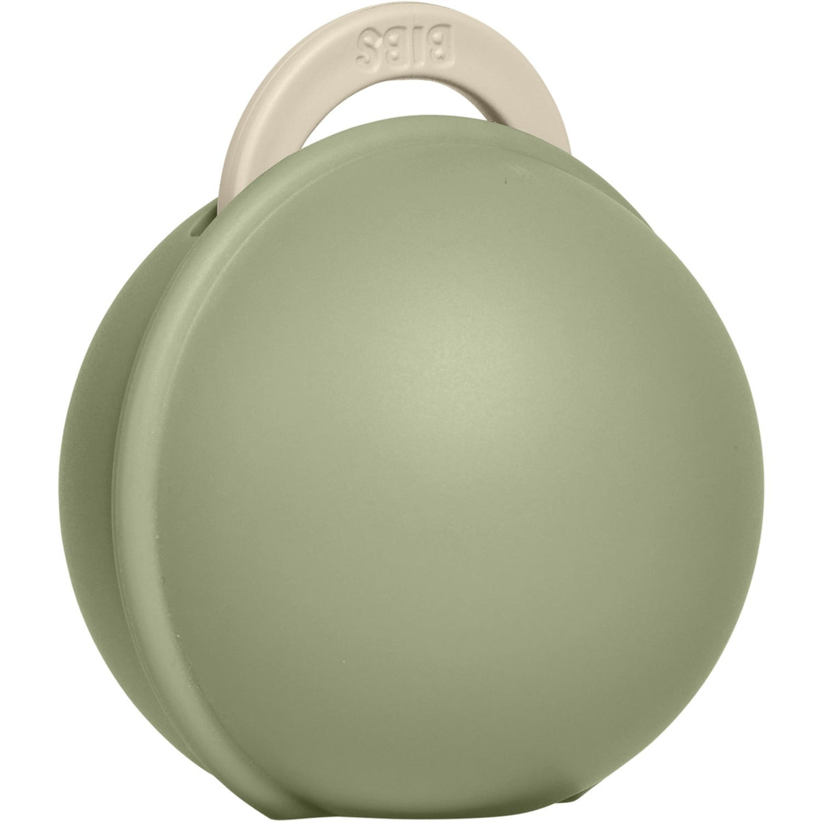 Bibs Ivory / Sage Colour Napp Round Latex & Napp Case Mini