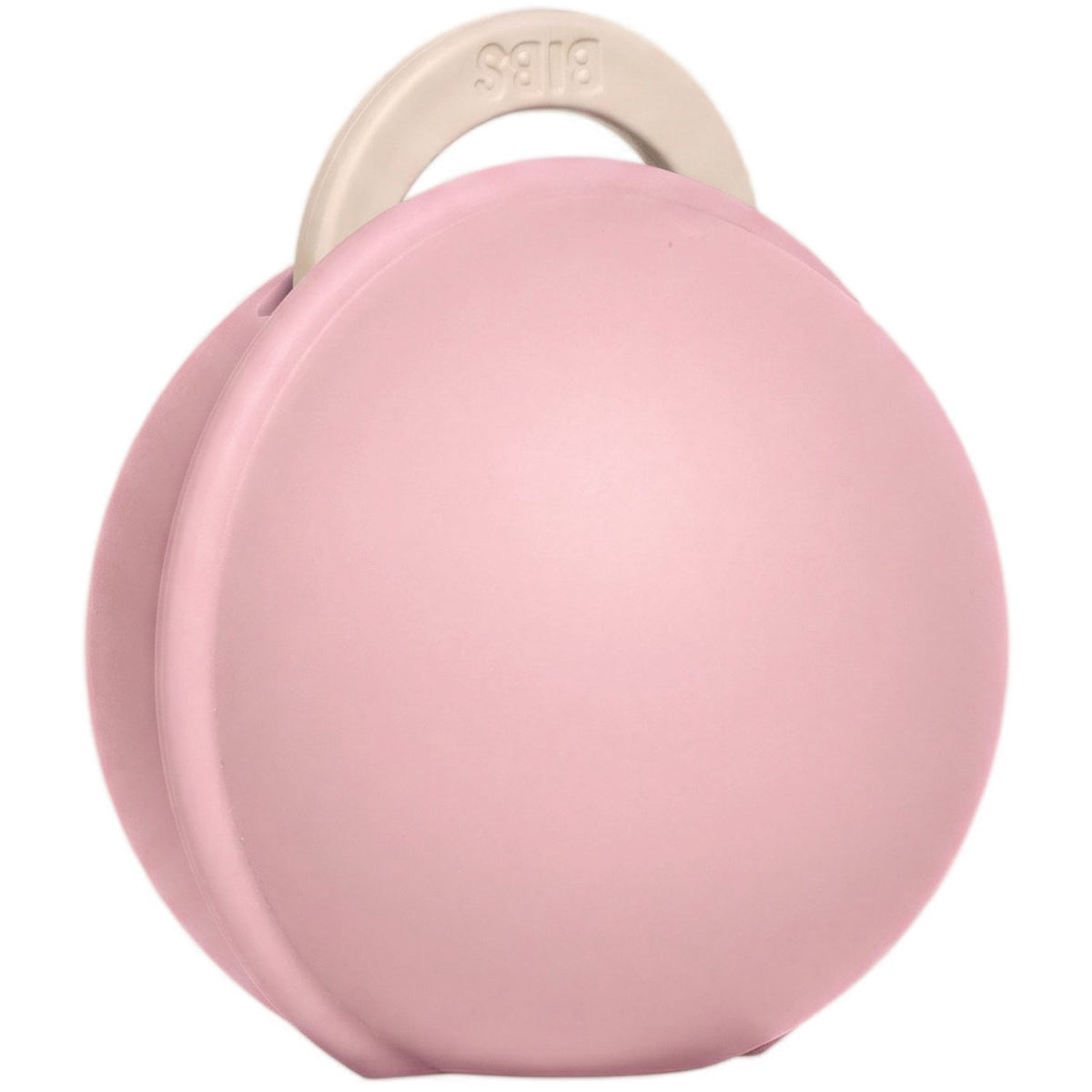 Bibs Petal / Baby Pink Colour Napp Round Latex & Napp Case Mini