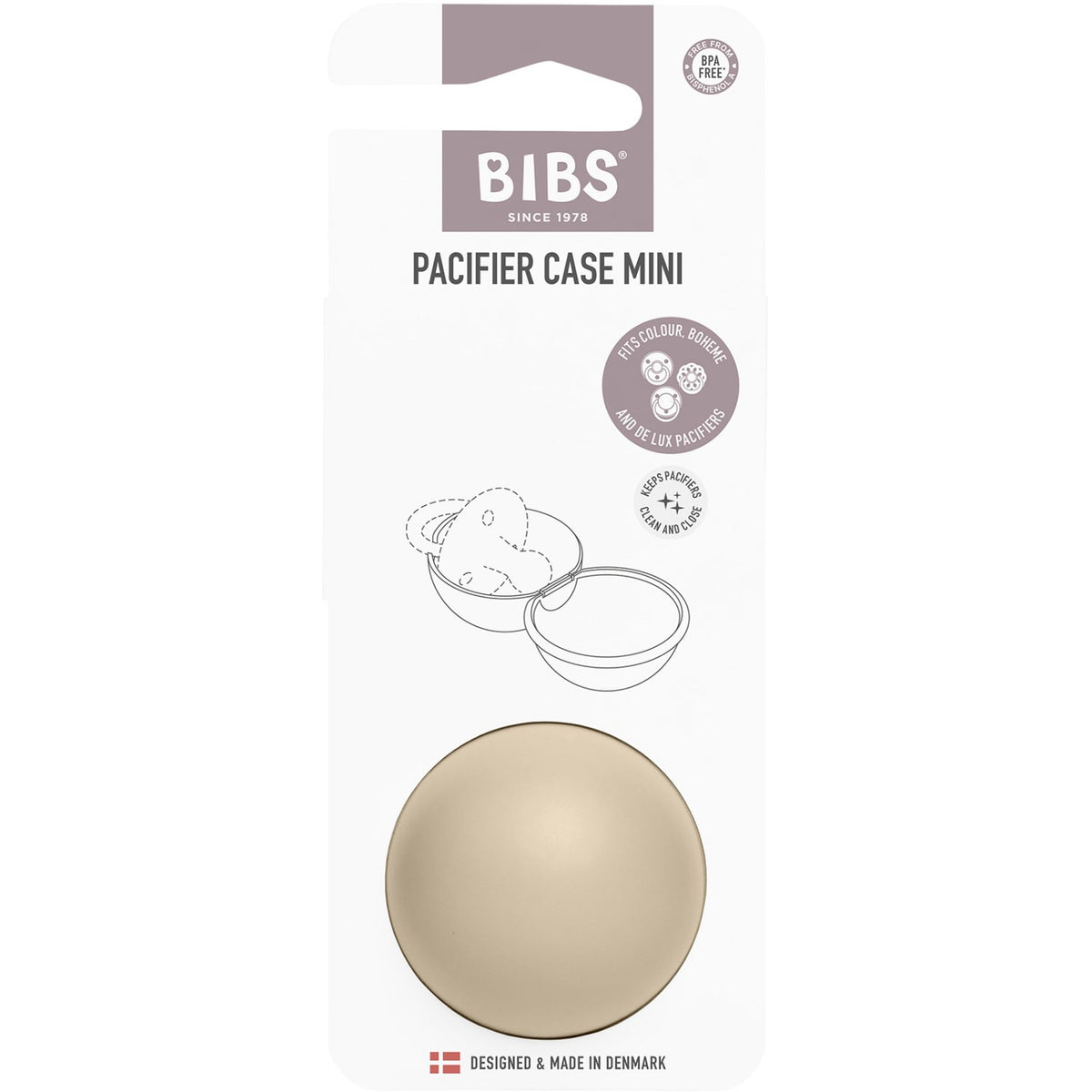 Bibs Vanilla Napp Case Mini