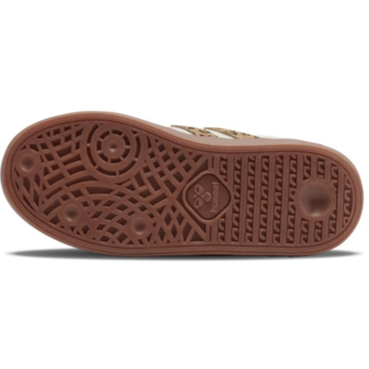 Hummel Bright White/Java/Cornstalk Handball Perfekt Sp Jr Sneakers