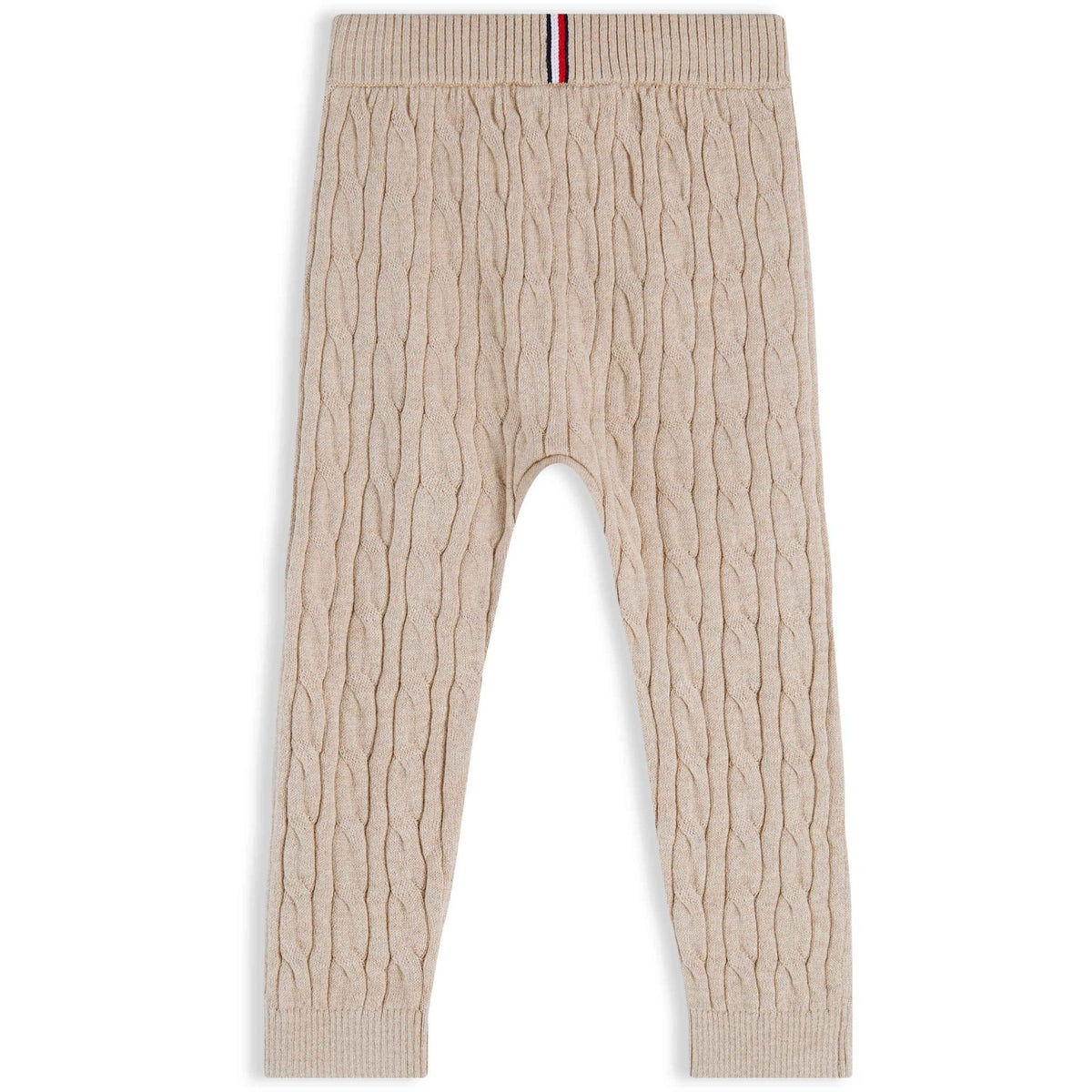 Tommy Hilfiger Gentle Gold Heather-Beige Cable Byxor