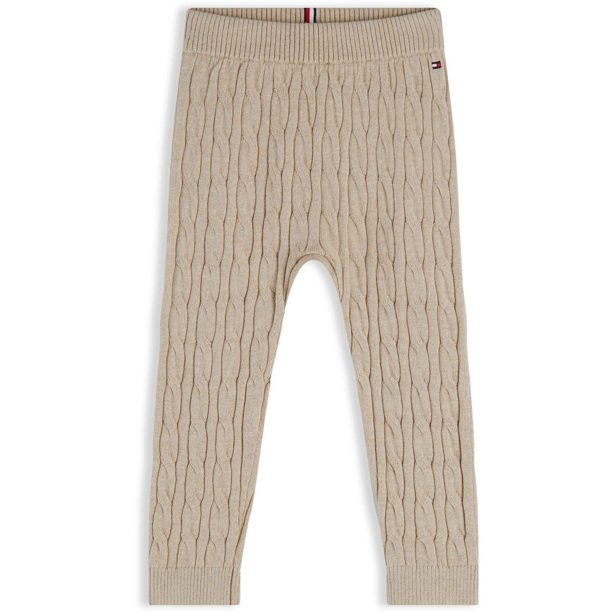 Tommy Hilfiger Gentle Gold Heather-Beige Cable Byxor