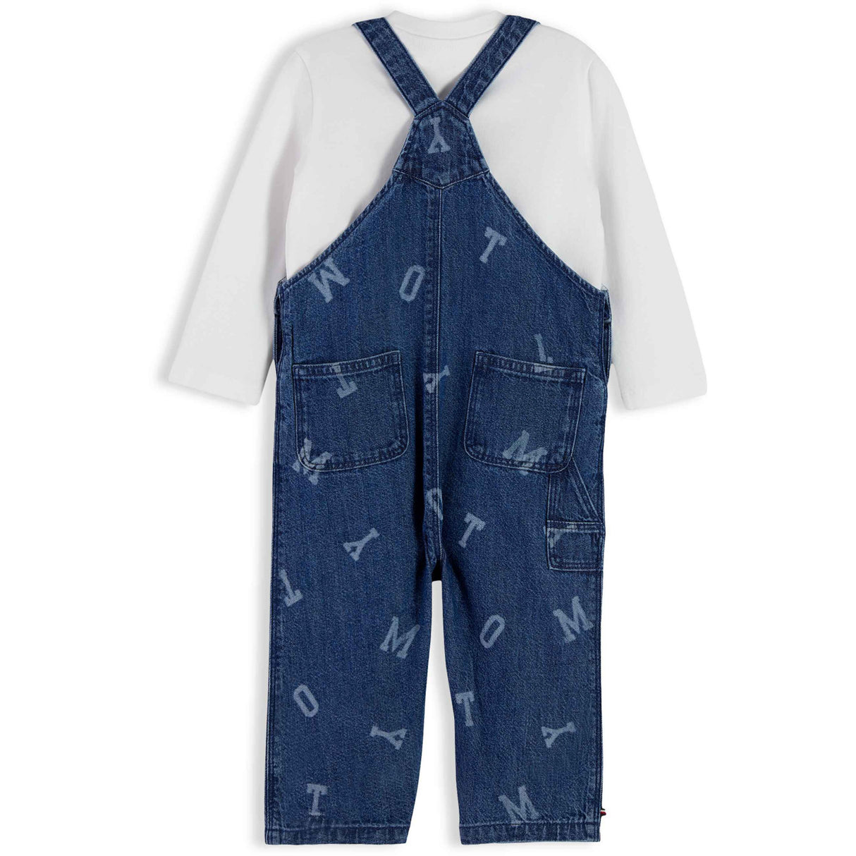 Tommy Hilfiger Denim Medium 01-Blue Denim Dungaree Sett