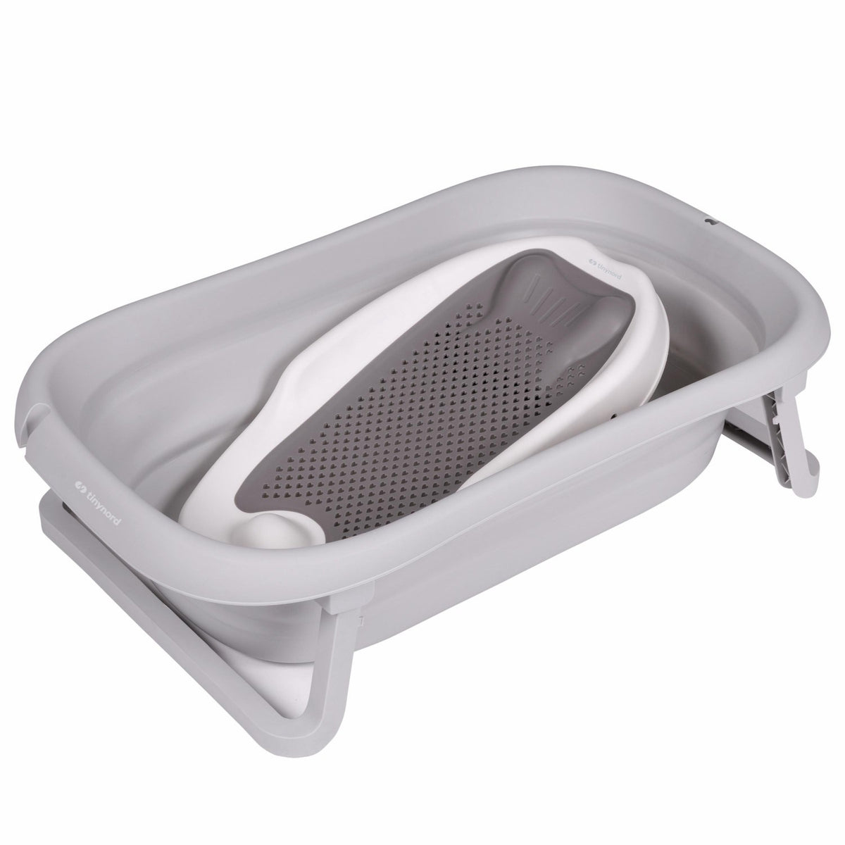 Tinynord Grey Foldbar Badekar Plats