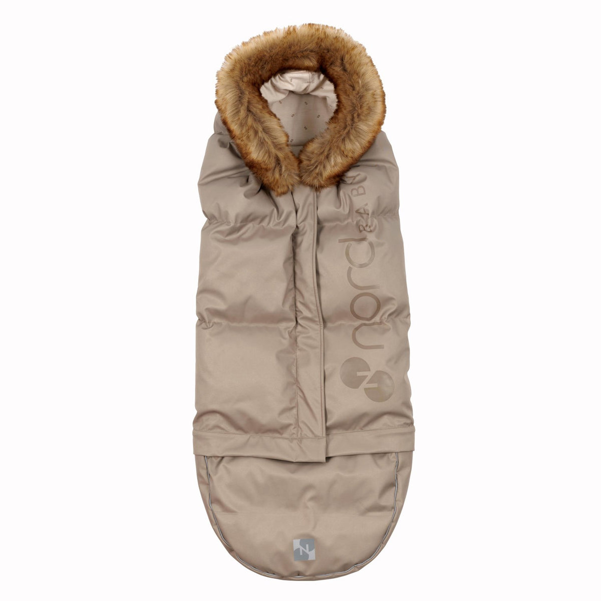 Nordbaby Beige Åkpåse Max Nutria