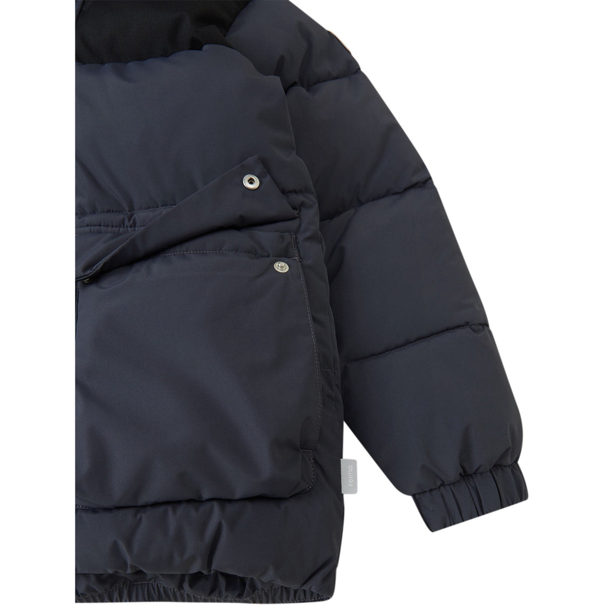 Reima Soft Black-Black Toukola Winter Jacka