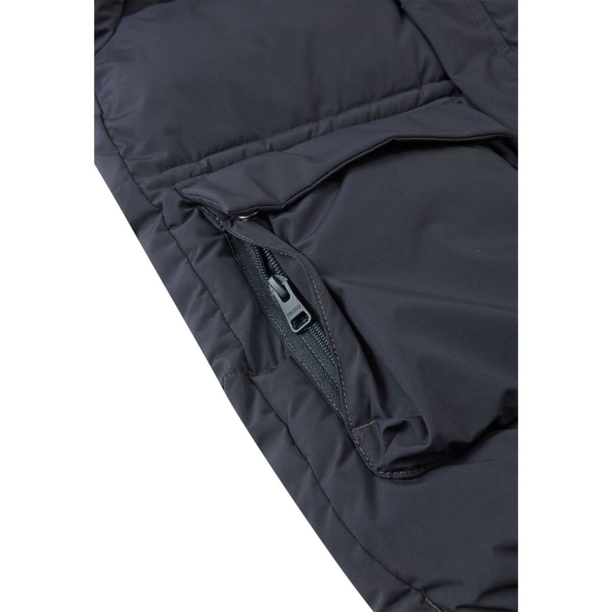 Reima Soft Black-Black Toukola Winter Jacka